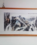 新竹國畫名家潘瑞美老師高山流水有知音